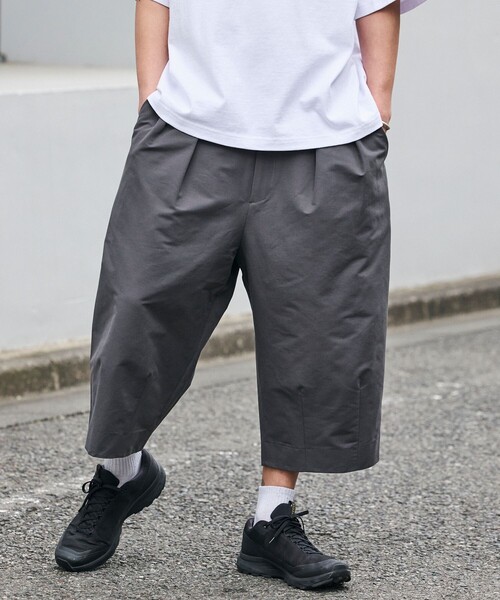 FREAK'S STORE（フリークスストア）の「限定展開 Drymix(R)/ドライミックス ワイドシルエット タックスリークウォーターパンツ/速乾/UVカット（その他パンツ・メンズ・ベージュ/チャコールグレー/ブラック・SMALL/MEDIUM/LARGE）」の20枚目の写真