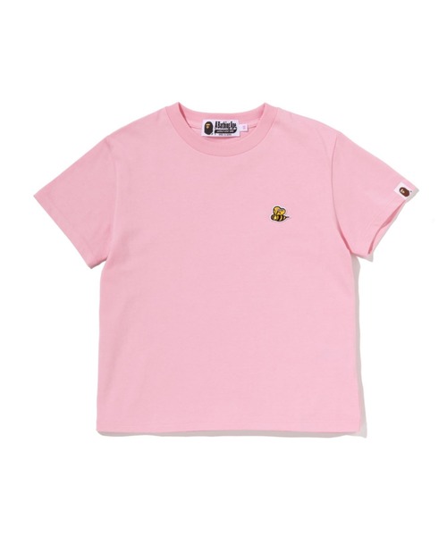 A BATHING APE(アベイシングエイプ)の「BAPE BEE ONE POINT MINI TEE(Tシャツ/カットソー・レディース・ブラック/ホワイト/ピンク・SMALL/X-SMALL/MEDIUM)」の3枚目の写真