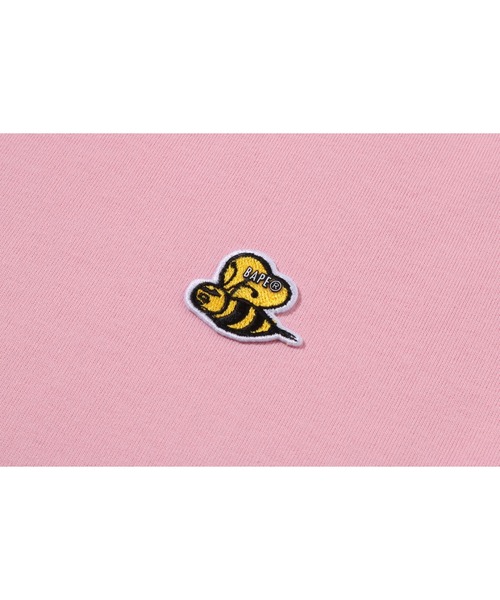 A BATHING APE(アベイシングエイプ)の「BAPE BEE ONE POINT MINI TEE(Tシャツ/カットソー・レディース・ブラック/ホワイト/ピンク・SMALL/X-SMALL/MEDIUM)」の8枚目の写真