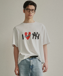 ノーマンティック ヴィンテージ ウォッシュ 半袖Tシャツ ホワイト