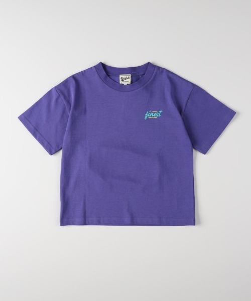 Right-on(ライトオン)の「Refurbish(リファービッシュ)接触冷感プリントTシャツ(Tシャツ/カットソー・キッズ・グリーン/ブルー/オフホワイト/ブラック/ホワイト/パープル/ダークグレー/その他1・110/120/130/140/150/160)」の7枚目の写真