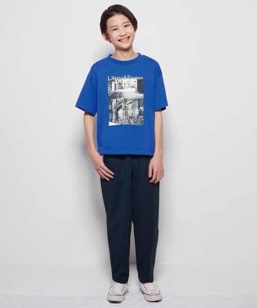 Right-on(ライトオン)の「Refurbish(リファービッシュ)接触冷感プリントTシャツ(Tシャツ/カットソー・キッズ・グリーン/ブルー/オフホワイト/ブラック/ホワイト/パープル/ダークグレー/その他1・110/120/130/140/150/160)」の13枚目の写真