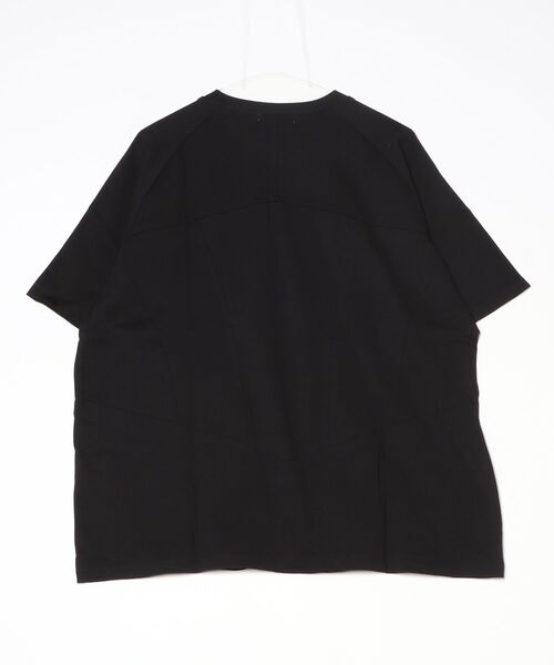 TORNADO MART(トルネードマート)の「TORUNE∴ファンクショナルハーフスリーブカットソー(Tシャツ/カットソー・メンズ・ホワイト/ブラック・M/L)」の3枚目の写真