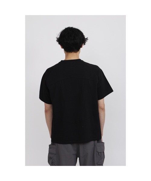TORUNE（トルネ）の「ＴOＲＵＮＥ∴ファンクショナルハーフスリーブカットソー（Tシャツ/カットソー・メンズ・ホワイト/ブラック・M/L/LL）」の7枚目の写真