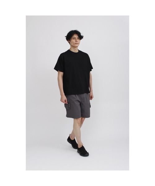 TORUNE（トルネ）の「ＴOＲＵＮＥ∴ファンクショナルハーフスリーブカットソー（Tシャツ/カットソー・メンズ・ホワイト/ブラック・M/L/LL）」の9枚目の写真