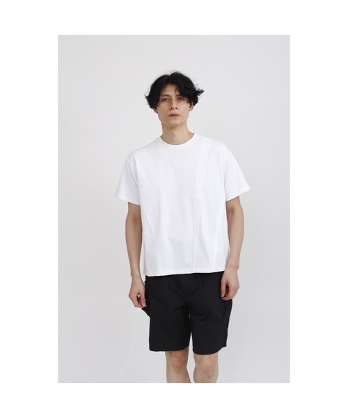 TORUNE（トルネ）の「ＴOＲＵＮＥ∴ファンクショナルハーフスリーブカットソー（Tシャツ/カットソー・メンズ・ホワイト/ブラック・M/L/LL）」の10枚目の写真