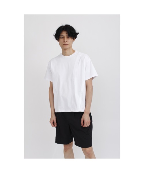 TORUNE（トルネ）の「ＴOＲＵＮＥ∴ファンクショナルハーフスリーブカットソー（Tシャツ/カットソー・メンズ・ホワイト/ブラック・M/L/LL）」の14枚目の写真