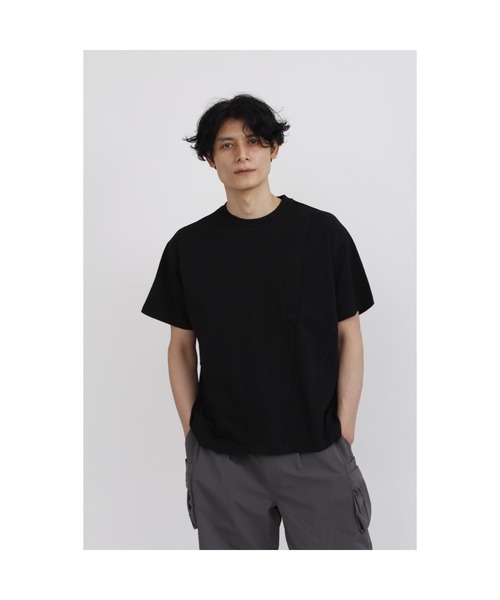 TORUNE（トルネ）の「ＴOＲＵＮＥ∴ファンクショナルハーフスリーブカットソー（Tシャツ/カットソー・メンズ・ホワイト/ブラック・M/L/LL）」の15枚目の写真