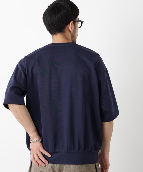 NANO universe(ナノユニバース)の「TCオーバーサイズTシャツ 半袖(Tシャツ/カットソー・メンズ・ホワイト/ネイビー/ベージュ・L/M)」の20枚目の写真