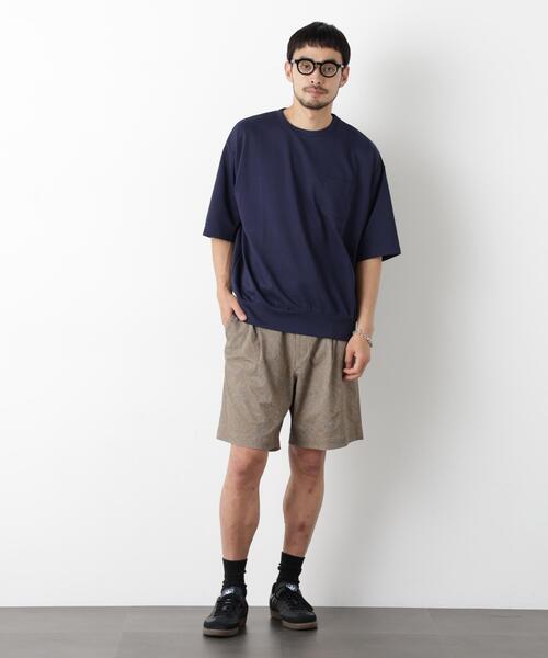 NANO universe(ナノユニバース)の「TCオーバーサイズTシャツ 半袖(Tシャツ/カットソー・メンズ・ホワイト/ネイビー/ベージュ・L/M)」の21枚目の写真