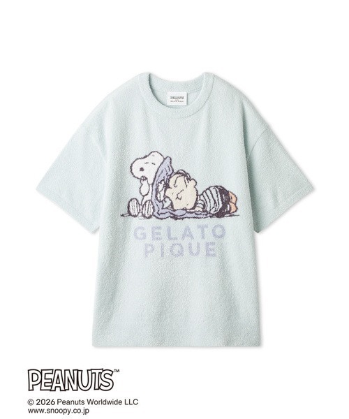 PEANUTS】スムーズィージャガードプルオーバー（ルームウェア/パジャマ