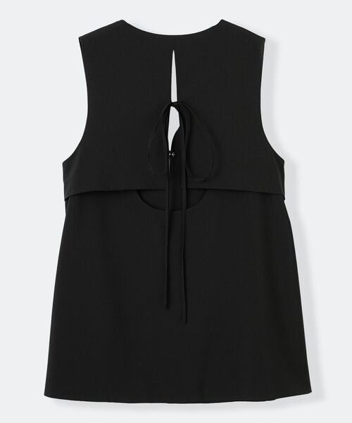 LANVIN en Bleu(ランバンオンブルー)の「ドライポリエステルバックオープンベスト(シャツ/ブラウス・レディース・グレー/ブラック/オフホワイト・38)」の17枚目の写真