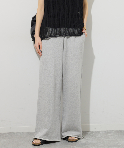 JOURNAL STANDARD relume(ジャーナルスタンダード レリューム)の「《WEB限定追加3》ワイドスウェットパンツ(スウェットパンツ・レディース・グレー・FREE)」の1枚目の写真