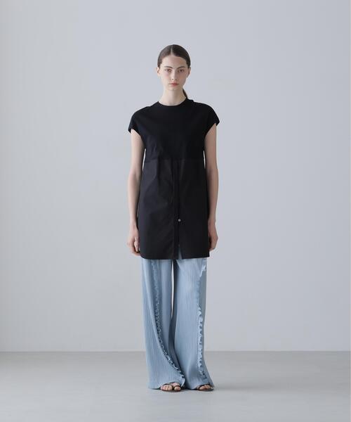 ADORE｜アドーアのTシャツ/カットソー（ブラック/黒色系・ロング丈