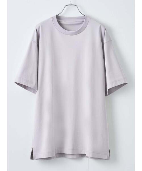 TRANSITION】スビンプラチナムスムースクルーネックTEE（Tシャツ