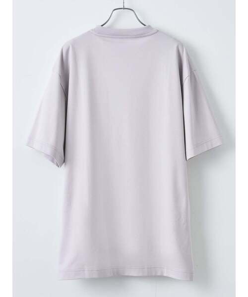 TRANSITION】スビンプラチナムスムースクルーネックTEE（Tシャツ