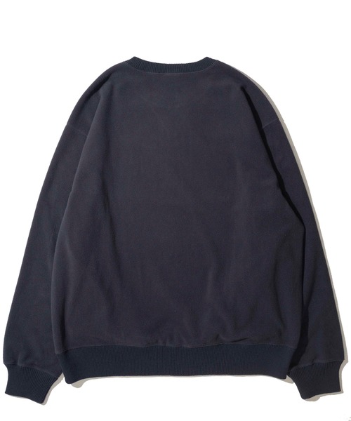 Healthknit(ヘルスニット)の「【Healthknit】Thermal Fleece Crewneck L/S / サーマルフリースクルーネック(スウェット・メンズ・ネイビー/ブラック・MEDIUM/X-LARGE/LARGE)」の6枚目の写真