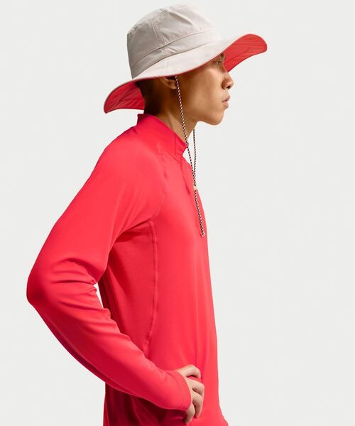 ACG(エィシージー)の「ACG "Wildsee" メンズ Dri-FIT 1/4ジップ ロングスリーブ ハイキングトップス / ACG "Wildsee" Men's Dri-FIT 1/4-Zip Long-Sleeve Hiking Top IM4224-696 Light Crimson(その他トップス・メンズ・レッド・L/2XL/XL/S/M)」の14枚目の写真