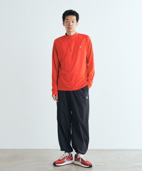 ACG(エィシージー)の「ACG "Wildsee" メンズ Dri-FIT 1/4ジップ ロングスリーブ ハイキングトップス / ACG "Wildsee" Men's Dri-FIT 1/4-Zip Long-Sleeve Hiking Top IM4224-696 Light Crimson(その他トップス・メンズ・レッド・L/2XL/XL/S/M)」の4枚目の写真