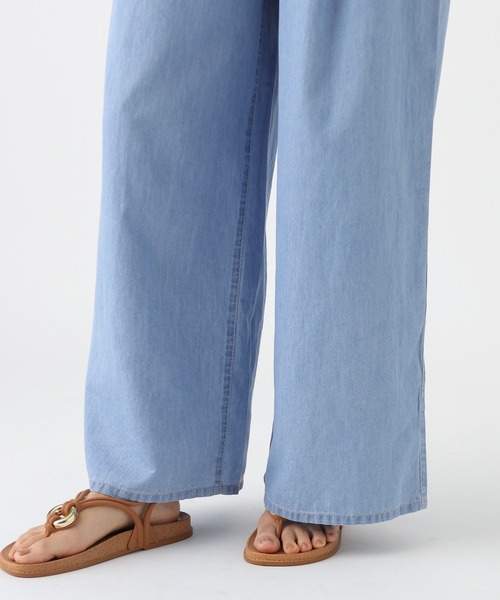 Elura(エルーラ)の「テンセルデニムパンツ<低身長サイズあり>/1049350(デニムパンツ・レディース・ライトブルー/ネイビー・FREE/FREE(S))」の20枚目の写真