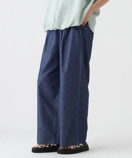 Elura(エルーラ)の「テンセルデニムパンツ<低身長サイズあり>/1049350(デニムパンツ・レディース・ライトブルー/ネイビー・FREE/FREE(S))」の12枚目の写真