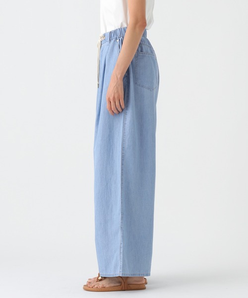 Elura(エルーラ)の「テンセルデニムパンツ<低身長サイズあり>/1049350(デニムパンツ・レディース・ライトブルー/ネイビー・FREE/FREE(S))」の14枚目の写真