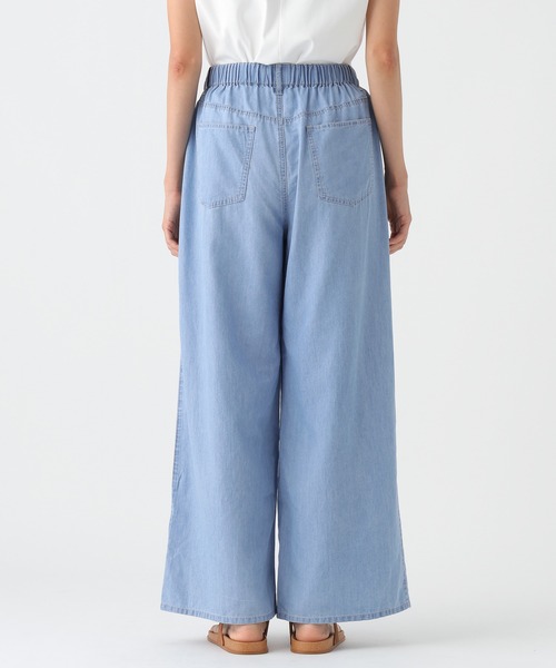 Elura(エルーラ)の「テンセルデニムパンツ<低身長サイズあり>/1049350(デニムパンツ・レディース・ライトブルー/ネイビー・FREE/FREE(S))」の15枚目の写真