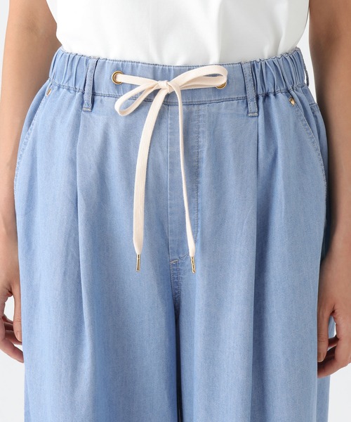 Elura(エルーラ)の「テンセルデニムパンツ<低身長サイズあり>/1049350(デニムパンツ・レディース・ライトブルー/ネイビー・FREE/FREE(S))」の16枚目の写真