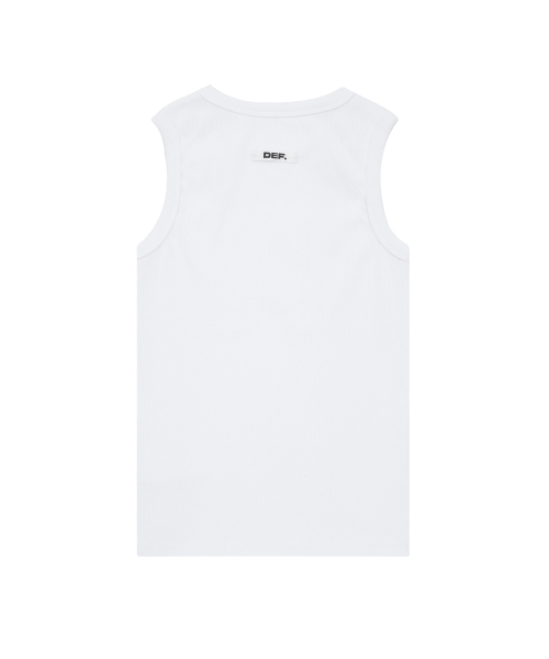 DEFの「WOMENS BASIC SLEEVELESS WHITE（Tシャツ/カットソー・レディース・その他・ONE SIZE）」の2枚目の写真