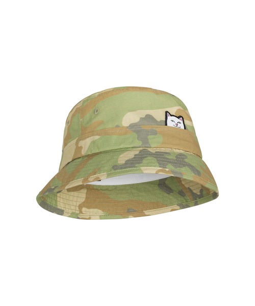 RIPNDIP（リップンディップ）の「LORD NERMAL BUCKET HAT (CAMO)（ハット・メンズ・カモフラージュ・FREE）」の4枚目の写真