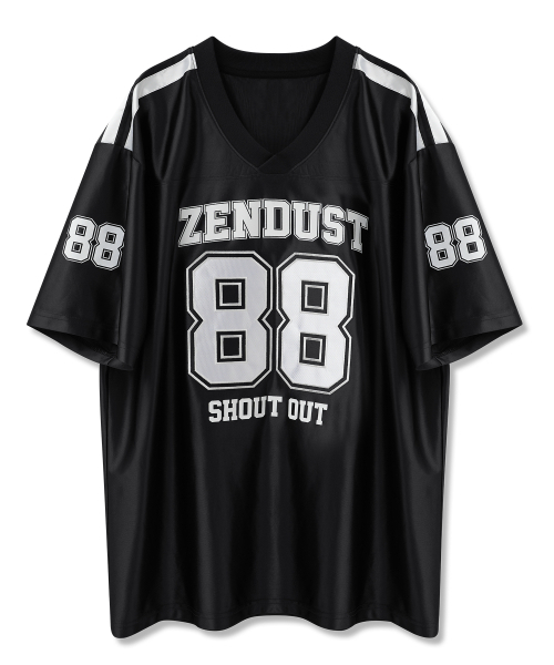 ZENDUST（ジェンダスト）の「Offside High Line Football Jersey T-shirt WHITE（Tシャツ/カットソー・レディース・ホワイト・MEDIUM/LARGE）」の5枚目の写真