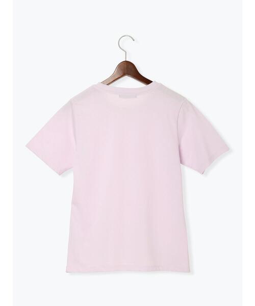 Te chichi(テチチ)の「【接触冷感】パール&刺繍ロゴコンパクトTシャツ(Tシャツ/カットソー・レディース・チャコールグレー/オフホワイト/ピンク・F)」の20枚目の写真