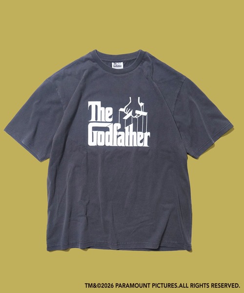 BENCH'S SELECT(ベンチセレクト)の「【GOD FATHER】プリントTシャツ /ゴッドファーザー ヴィンテージライク(Tシャツ/カットソー・メンズ・ホワイト/ブラック・MEDIUM/X-LARGE/LARGE)」の2枚目の写真