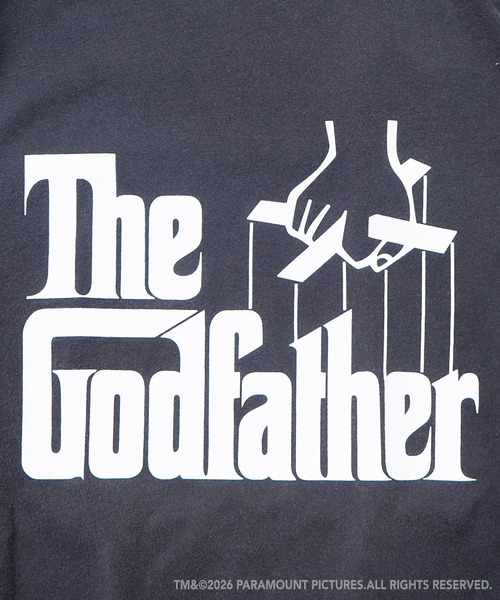 BENCH'S SELECT(ベンチセレクト)の「【GOD FATHER】プリントTシャツ /ゴッドファーザー ヴィンテージライク(Tシャツ/カットソー・メンズ・ホワイト/ブラック・MEDIUM/X-LARGE/LARGE)」の3枚目の写真