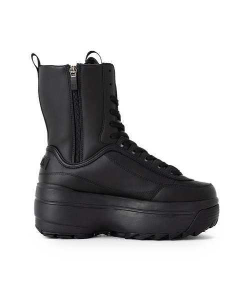 FILA(フィラ)の「DISRUPTOR WEDGE BT / ディスラプターウェッジビーティー(スニーカー・レディース・ブラック・23.0cm/23.5cm/24.0cm/24.5cm/25.0cm/25.5cm/26.0cm)」の5枚目の写真