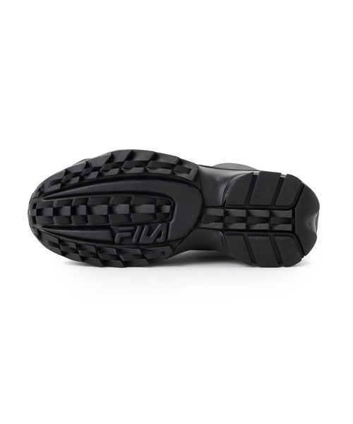 FILA(フィラ)の「DISRUPTOR WEDGE BT / ディスラプターウェッジビーティー(スニーカー・レディース・ブラック・23.0cm/23.5cm/24.0cm/24.5cm/25.0cm/25.5cm/26.0cm)」の6枚目の写真
