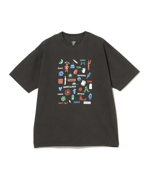 BEAMS T(ビームスティー)の「TOMOE MIYAZAKI / T-Shirts②(Tシャツ/カットソー・メンズ・ブラック系その他4/ホワイト・L/XS/M)」の2枚目の写真