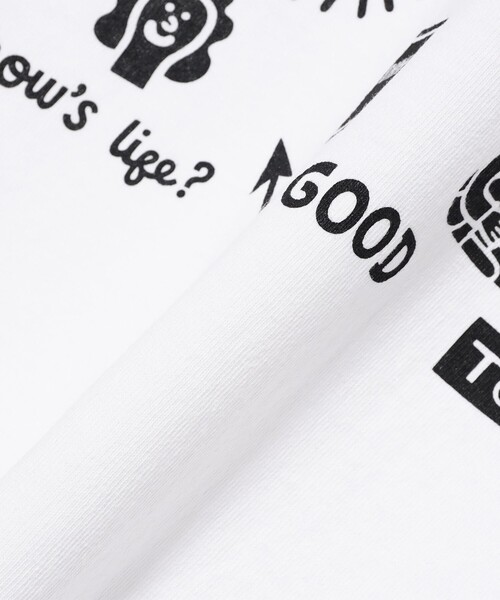 BEAMS T(ビームスティー)の「TOMOE MIYAZAKI / T-Shirts②(Tシャツ/カットソー・メンズ・ブラック系その他4/ホワイト・L/XS/M)」の5枚目の写真