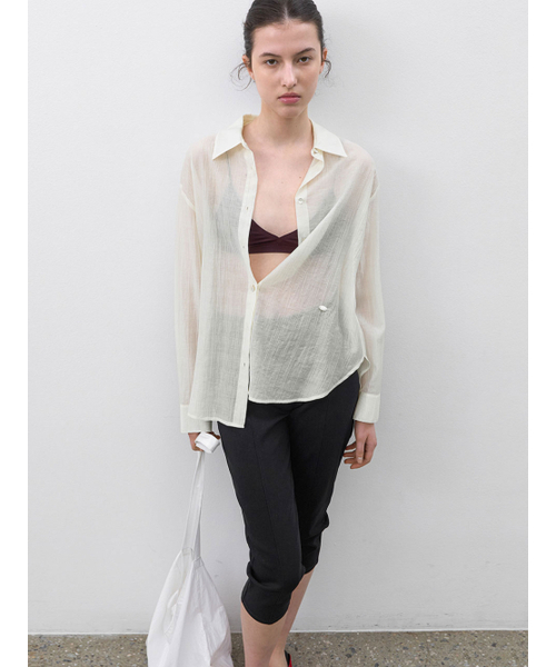 ATELIER NAIN(アトリエナイン)の「CLEAN LINE BANDING CAPRI PANTS (PT-5772)(その他パンツ・レディース・ブラック・MEDIUM/SMALL)」の3枚目の写真