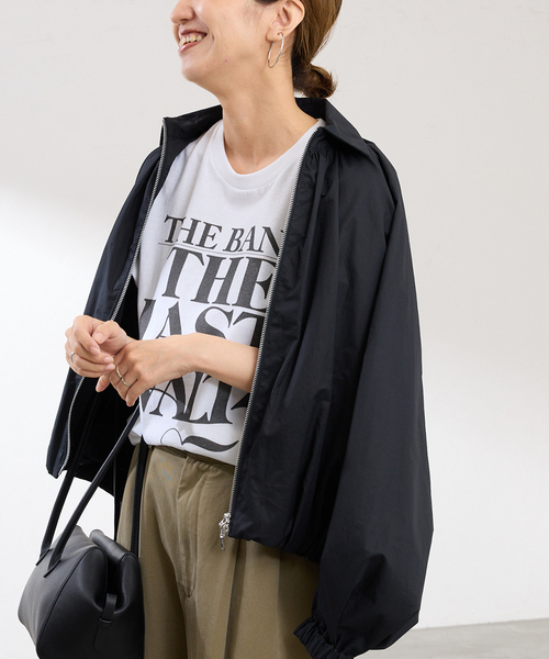 FRAMeWORK(フレームワーク)の「BLUES CENTRIC THE BAND THE LAST WALTZ(Tシャツ/カットソー・レディース・グリーン/ホワイト/ベージュ/ブルー系その他・FREE)」の2枚目の写真