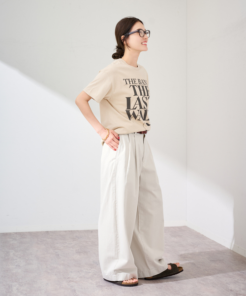 FRAMeWORK(フレームワーク)の「BLUES CENTRIC THE BAND THE LAST WALTZ(Tシャツ/カットソー・レディース・グリーン/ホワイト/ベージュ/ブルー系その他・FREE)」の13枚目の写真