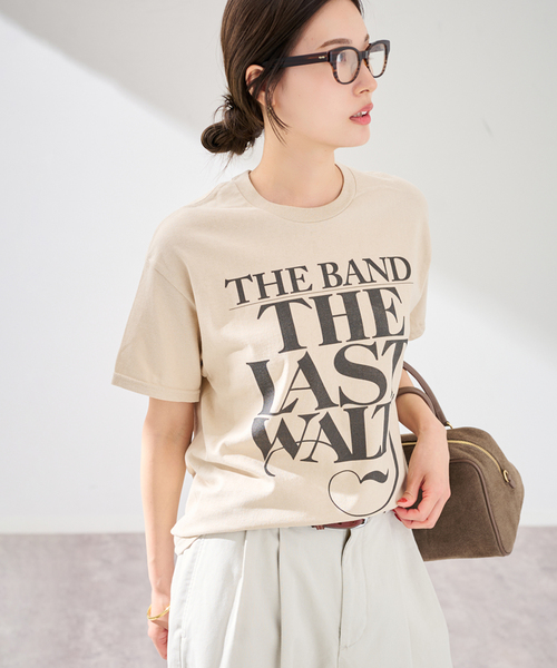 FRAMeWORK(フレームワーク)の「BLUES CENTRIC THE BAND THE LAST WALTZ(Tシャツ/カットソー・レディース・グリーン/ホワイト/ベージュ/ブルー系その他・FREE)」の15枚目の写真