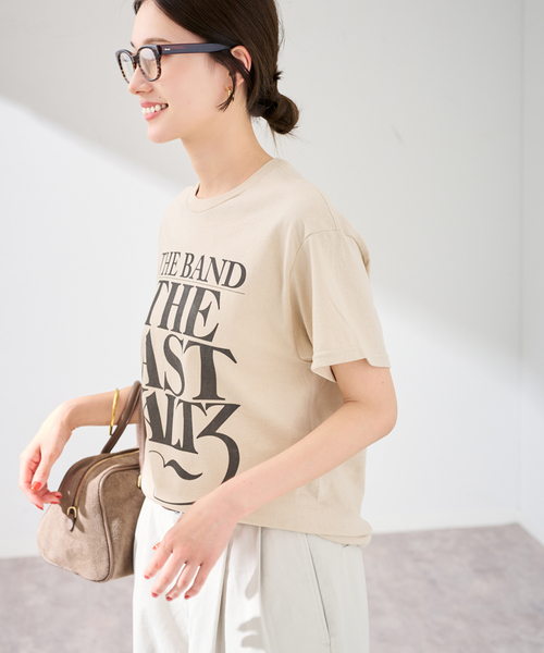 FRAMeWORK(フレームワーク)の「BLUES CENTRIC THE BAND THE LAST WALTZ(Tシャツ/カットソー・レディース・グリーン/ホワイト/ベージュ/ブルー系その他・FREE)」の16枚目の写真