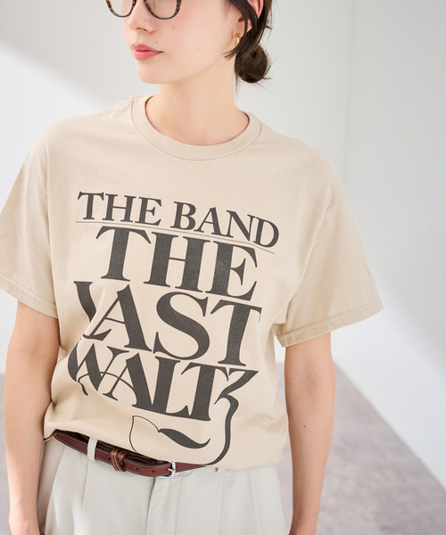 FRAMeWORK(フレームワーク)の「BLUES CENTRIC THE BAND THE LAST WALTZ(Tシャツ/カットソー・レディース・グリーン/ホワイト/ベージュ/ブルー系その他・FREE)」の19枚目の写真