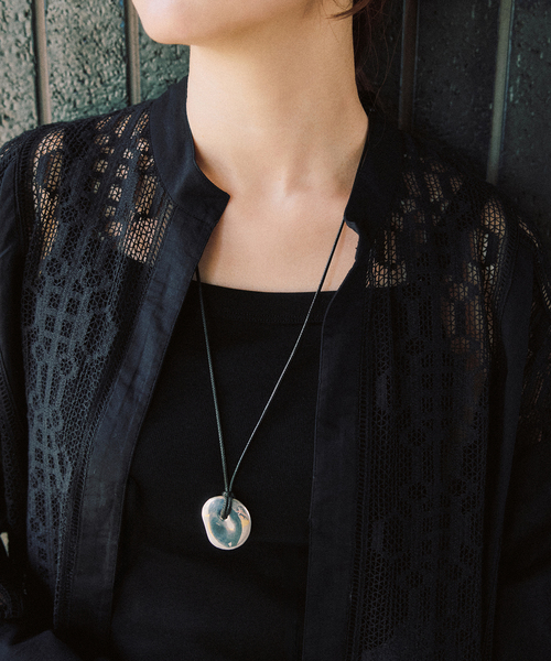 JAMIRAY(ジャミレイ)の「《追加》JAMIRAY/ジャミレイ BEAN CORD NK S ネックレス 252-270118(ネックレス・レディース・シルバー・FREE)」の1枚目の写真