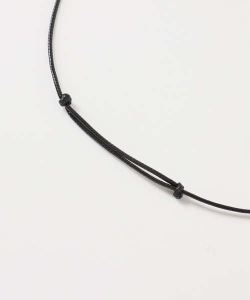 JAMIRAY(ジャミレイ)の「《追加》JAMIRAY/ジャミレイ BEAN CORD NK S ネックレス 252-270118(ネックレス・レディース・シルバー・FREE)」の13枚目の写真