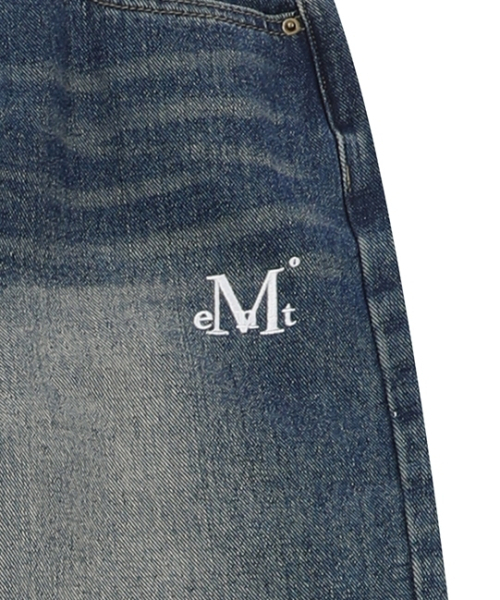 MUCENT(ムセント)の「ネラ ワイドデニムパンツ ヴィンテージウォッシングジーンズ(デニムパンツ・レディース・ライトグレー・SMALL/MEDIUM/LARGE)」の5枚目の写真