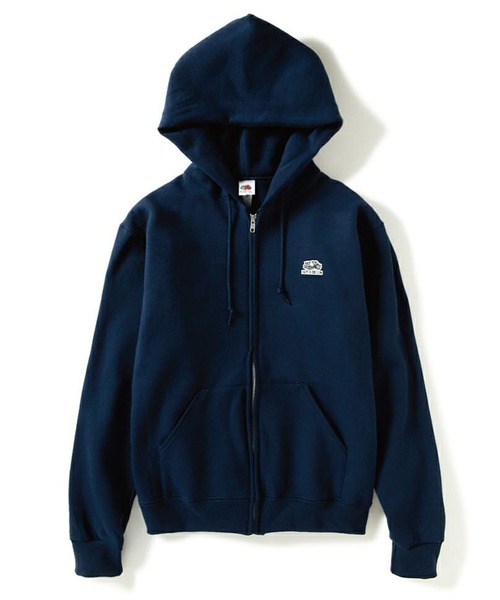 FRUIT OF THE LOOM(フルーツオブザルーム)の「OLD LGO ZIP HOODY(パーカー・メンズ・ブラック/ネイビー/杢グレー・XL/L/M/S)」の3枚目の写真