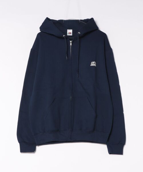 FRUIT OF THE LOOM(フルーツオブザルーム)の「OLD LGO ZIP HOODY(パーカー・メンズ・ブラック/ネイビー/杢グレー・XL/L/M/S)」の9枚目の写真