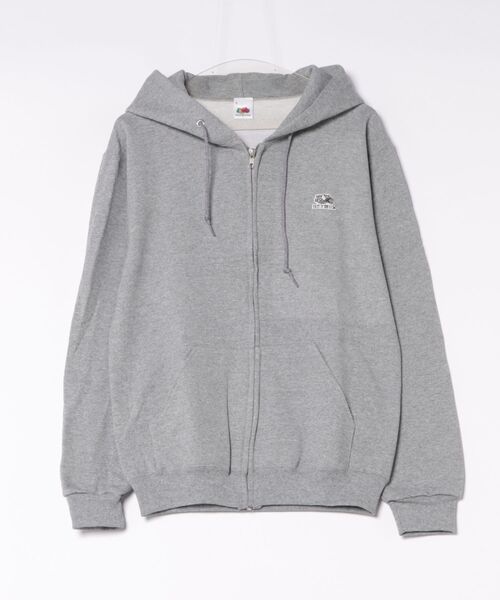 FRUIT OF THE LOOM(フルーツオブザルーム)の「OLD LGO ZIP HOODY(パーカー・メンズ・ブラック/ネイビー/杢グレー・XL/L/M/S)」の11枚目の写真